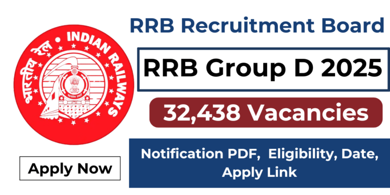 RRB Railway Group D Recruitment Apply Online